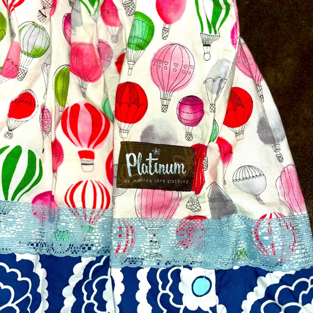 Hot Air Balloon Toddler Dress